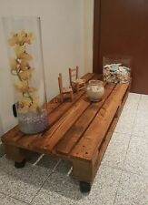 Tavolino in legno 120x40 con