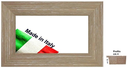 Cornice legno shabby - in,