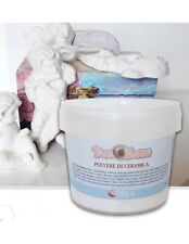 polvere di ceramica  bianca