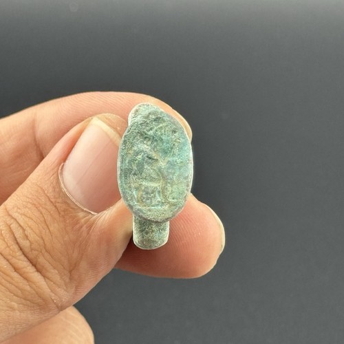 Anello antico romano bronzo - antico,