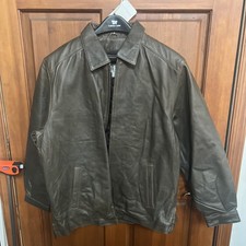 BGSD Giacca Uomo Pelle Marrone