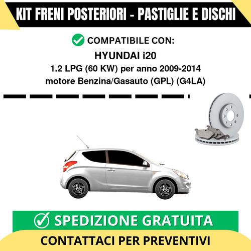 Kit freni posteriori per - freni,