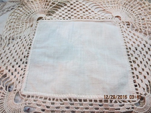 Four vintage doilies - vintage, doilies--linen