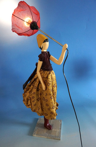 Skitso little girl lampada - little,