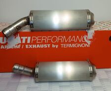 Gruppo scarico moto Ducati 1098 originale nuovo + Paracalore + Sonda Lambda