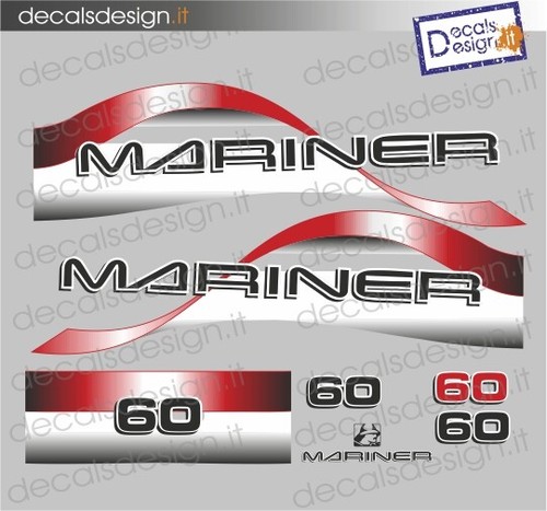 Adesivi motore marino