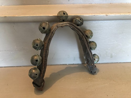 Ancien collier grelots - collier, "