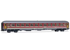 RIVAROSSI HR4375 carrozza UIC-X 2cl tipo 75 FS rosso fegato ep IV V 1:87 NUOVA