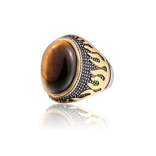 Anello acciaio inox celtico - acciaio,