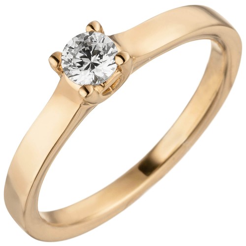 Anello solitario donna con - solitario,