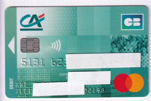 Carte card banque bank - /,