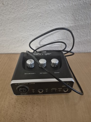 Interface audio usb behringer - interface,