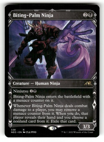 Biting palm ninja - biting-palm,