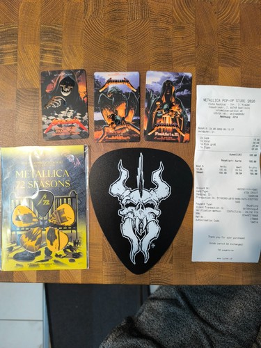 Metallica jumbo pick pack pop - pick,