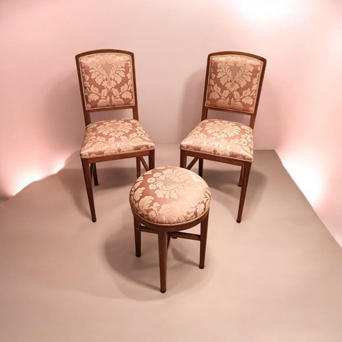 Tris poltroncine sgabello - di,
