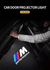 2 PROIETTORI LOGO LUCI LED PORTE SOTTOPORTA CON LOGO Mperformance BMW