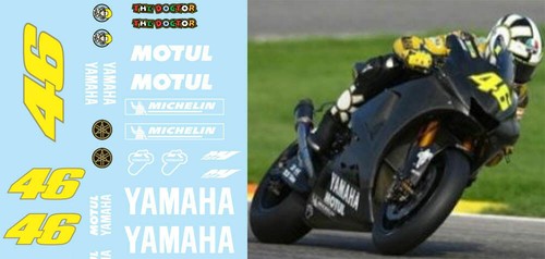 Decals per yamaha - 1/12,