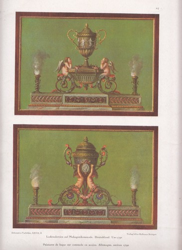 Antica stampa colori del 1917 - antica,