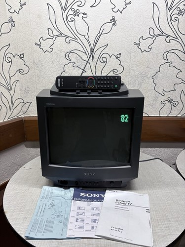 Sony black trinitron - sony,