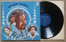 BARRY WHITE / CAN'T GET ENOUGH - LP (Italy 1974 - Philips)