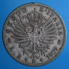 VITTORIO EMANUELE III 2 LIRE