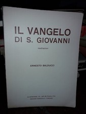 Balducci Ernesto, il vangelo