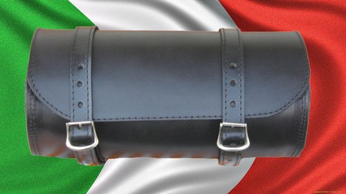Borsa moto barilotto cuoio - moto,