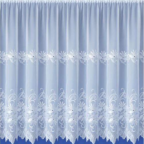 Tenda rete voile bianco - tenda,