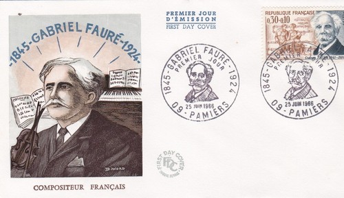 Francia 1966 fdc - fdc, gabriel