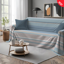 COPRIDIVANO Copritutto Gran Foulard 100% COTONE Made in ITALY Copriletto Fascia