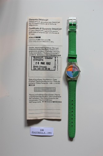 Orologio swatch piastrella - orologio,