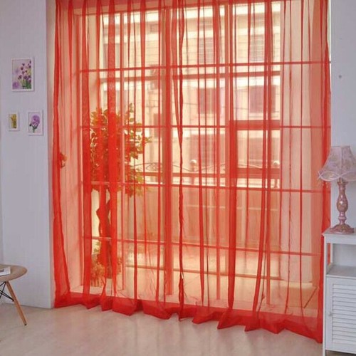 Tenda voile tulle colorata - tenda,