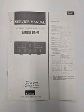 Sansui BA-F1 Amplificatore di