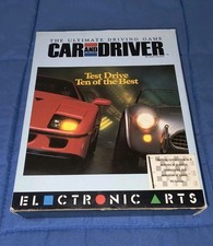 Car and Driver Test Drive PC IBM DOS Italiano Floppy Disk Versione Italiana EA