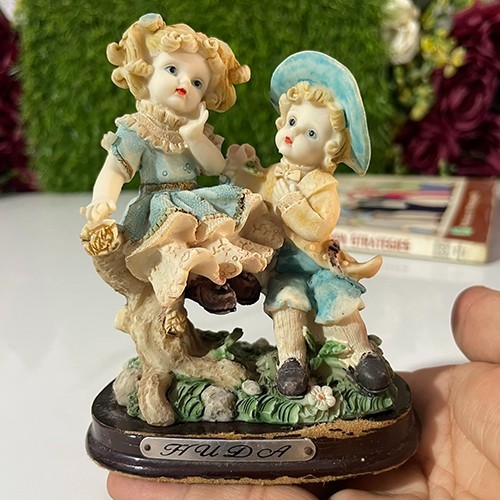 Figurina vintage porcellana - figurina, in