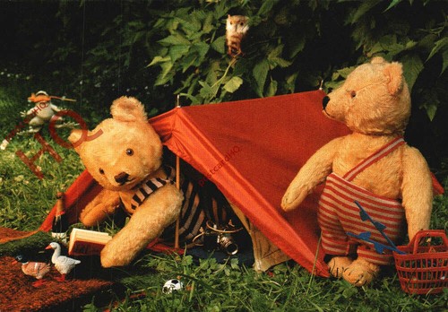 Picture postcard teddy - picture, bears