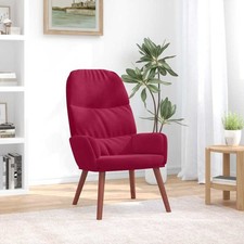 Sedia Relax Rosso Vino in