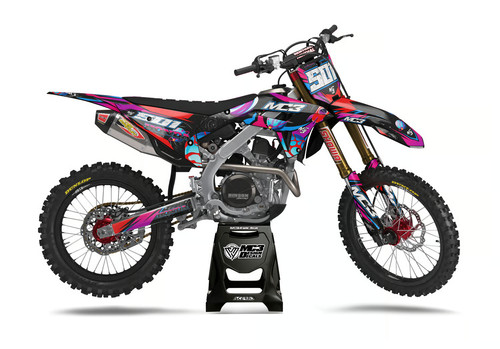 Kit grafica honda motocross - honda, mx