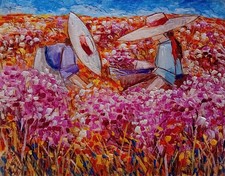 Angelo favaro 30x24 olio - cm,