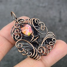 Ciondolo gioiello in filo di