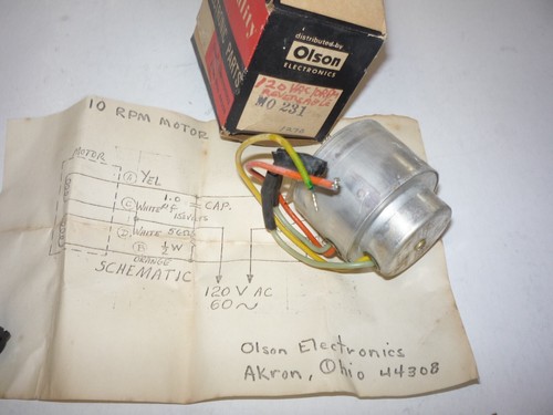Olson electronics project - olson,