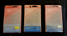 PUNTE TRAPANO PER LEGNO  SERIE 8PZ CAD.  X LOTTO N°3 SCATOLE (S61)