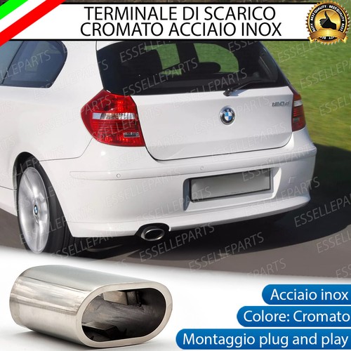 Terminale scarico cromato - terminale,