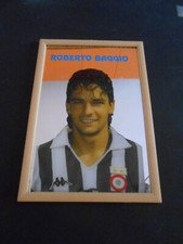 BAGGIO ROBERTO-JUVENTUS-QUADRO A SPECCHIO-cm.22x32