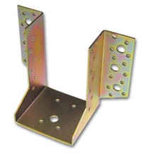 Staffa scarpa per ancoraggio travi in legno ali esterne varie misure 