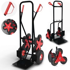 MAXCRAFT Carrello Portapacchi Trasporto Porta Pacchi Sacchi 6 / 12 Ruote