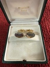 Burberrys - Prorsum Knight, gemelli per camicia in metallo originali, anni ‘90.