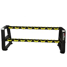 Rastrelliera Porta Manubri a 2 Ripiani - 8 Coppie | Donatif