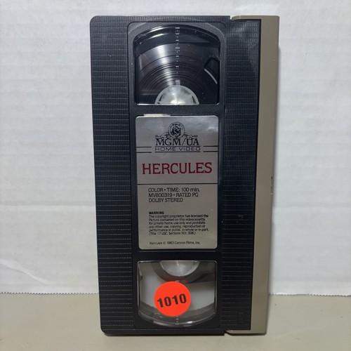 Hercules vhs 1984 mgm - hercules,