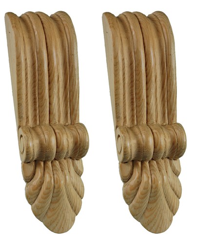 Wooden house corbels - wooden, regency